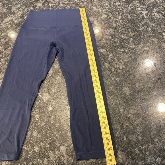 Lululemon Align Yoga Pants 21” High Rise Activewear Leggings Size 8 Women Blue - Picture 4 of 12